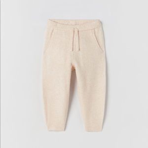 NWT Zara Kids Knit Jogger Pants size 2-3 years